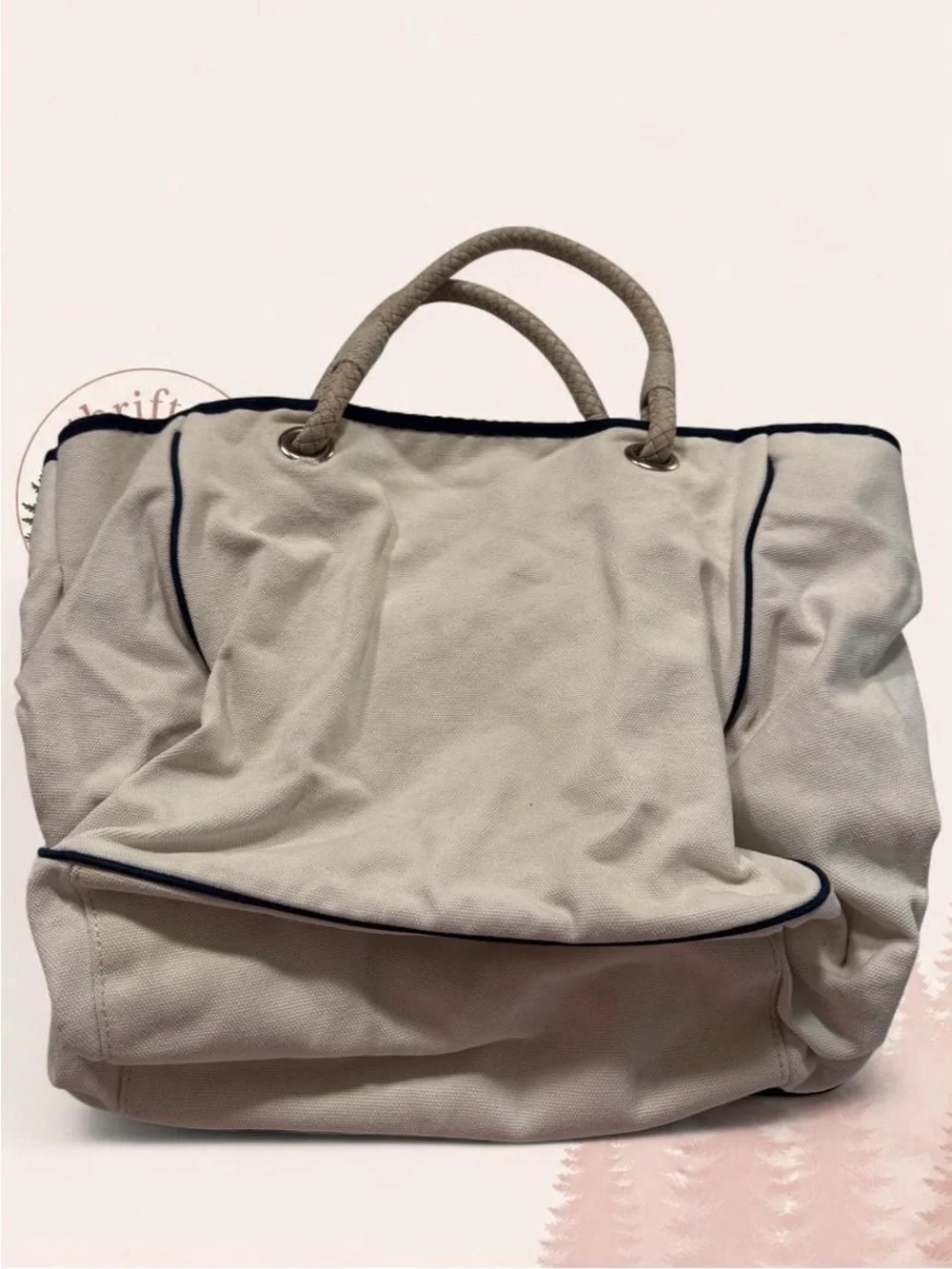 Anya Hindmarch London “I’m NOT A Plastic Bag” Canvas Tote